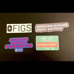 FIGS ‘Awesome Humans’ Stickers